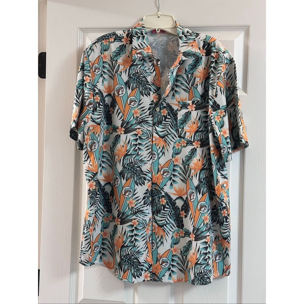 Mens Buc-ees Hawaiian Shirt